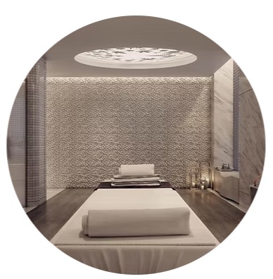 Private treatment room at SURREY.SKIN